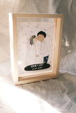Pre Order- Custom portrait with frame