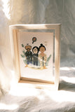 Pre Order- Custom portrait with frame
