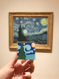 Van gogh brooch