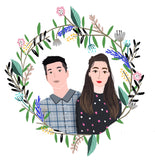 Custom Digital Portrait Drawing