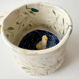 Huh? Mochi Duck Duck Floral Cup with Handle