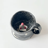 Space ship with Quokka Ceramic Cup with Handle