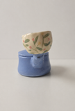 Dinosaur Cup with Lid with Cup on Head