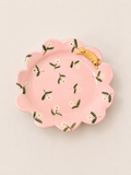 Scallop Pink Plate