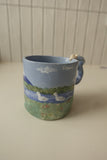 Scenery Cup with Curly Handle and Mochi Miffy Rabbit Cup