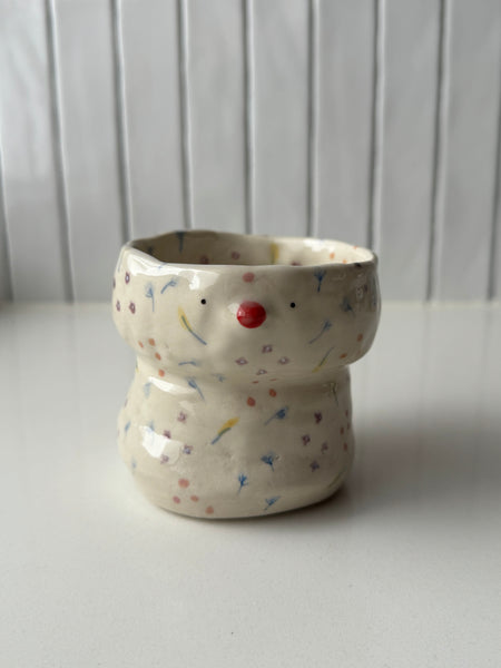 Lil Pin Ceramic Botanical Cup