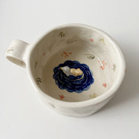 Whale, Narwal and Capybara Ocean Ceramic Cup