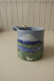 Scenery Cup with Curly Handle and Mochi Miffy Rabbit Cup