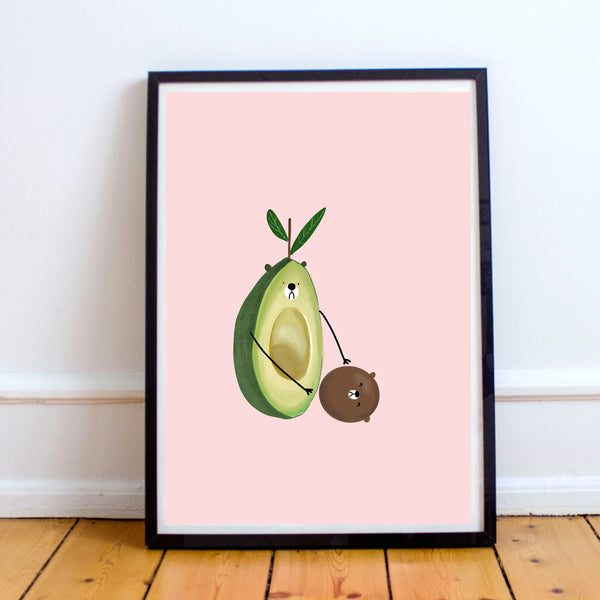 Sad Avocado Print