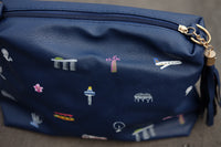 Singapore Zipper Clutch Sling Bag